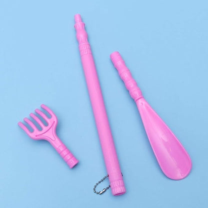 AM5286 Long Hand Scrubber Massage Tool and Shoe Wear Aid