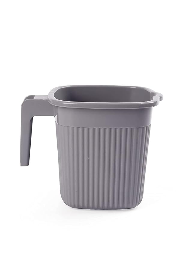 AM6874 Plastic Bucket, Mug & Soap Box 3 Pcs Set