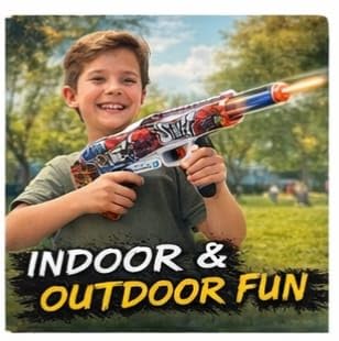 TM0232 Thunder Strike Graffiti Series Foam Dart Blaster Gun Set with 24 Darts