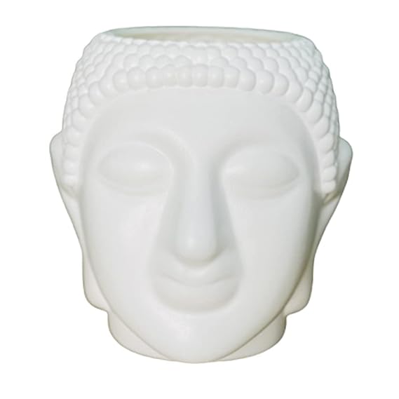 AM0822 Buddha Pot 6 inch Flower Plant Plastic Pot