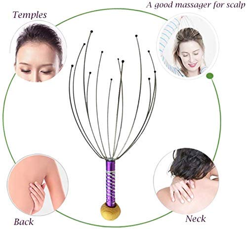 AM7816 Scalp Massagers, Handheld Head Massage Tingler, Scratcher
