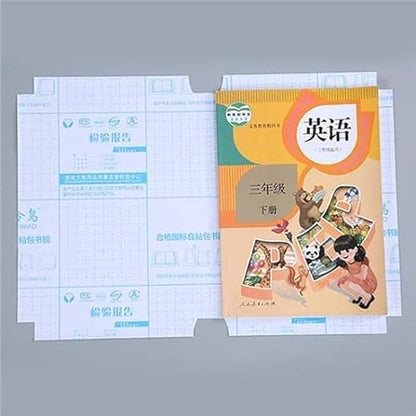 3026 Transparent Paper Sticker Book Cover Film Clear Matte for Craft 10Pcs (47 × 34 cm, A-4 Size)