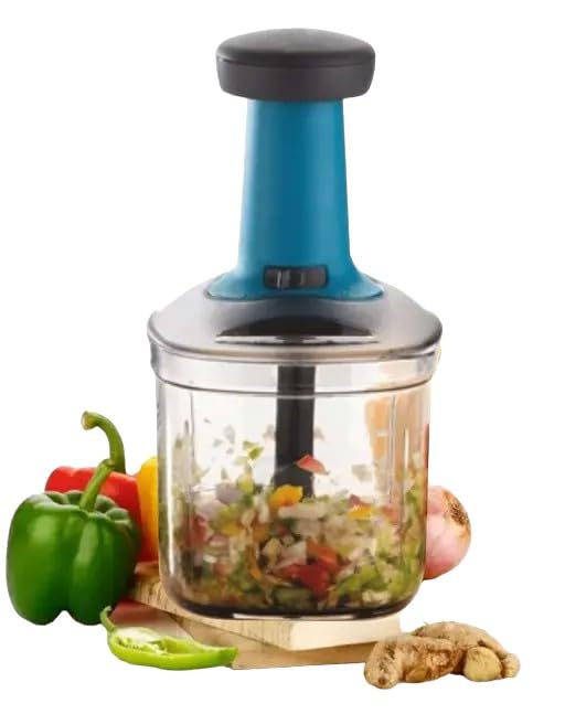 AM7688 2in1 Press Vegetable Choppers for Kitchen (1100 ML)