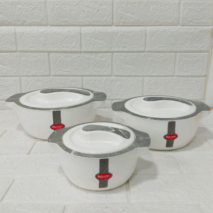 Di0275 Rishabh Sigma Marbella Insulated Casserole Set – 3 Pcs