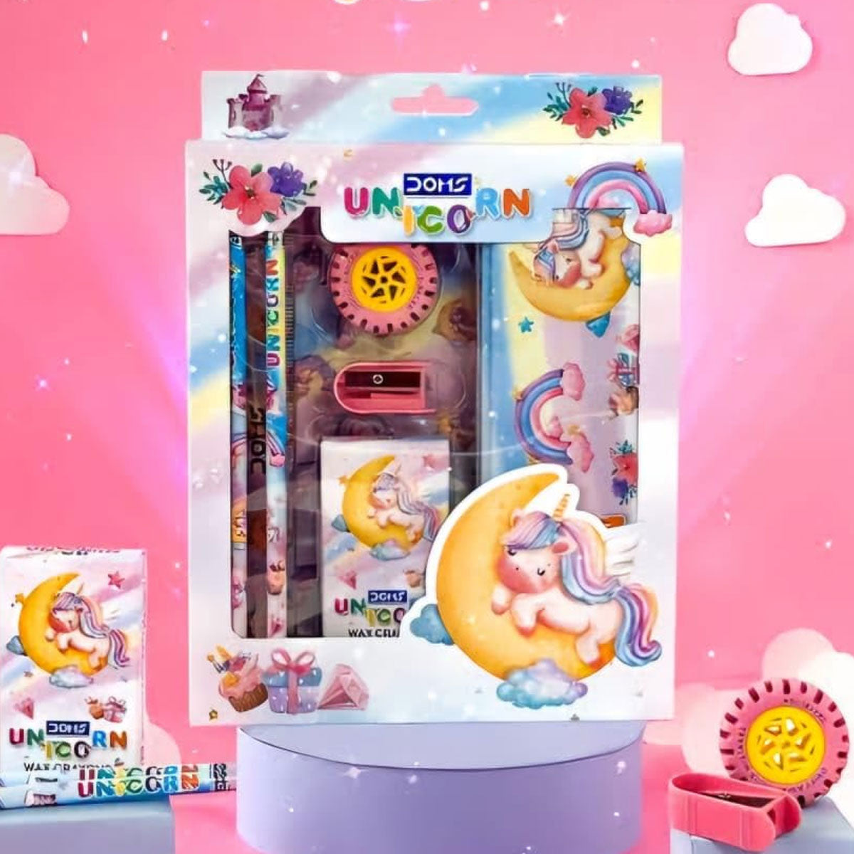 AM6103 DOMS Unicorn Stationery Kit  for Kids