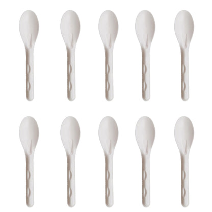 AM5815 Freshee Disposable Bagasse Spoons - Pack of 10