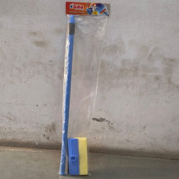 AM5031 Gala 2 In 1 Window Washer and Sponge Wipe Combo Set (Blue/Black and Yellow)