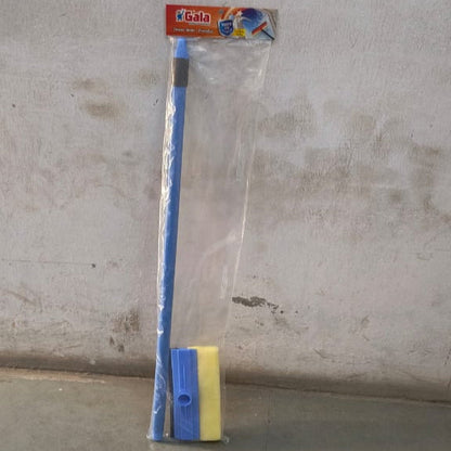 AM5031 Gala 2 In 1 Window Washer and Sponge Wipe Combo Set (Blue/Black and Yellow)