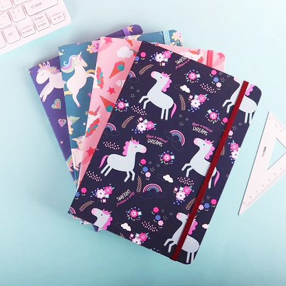 AM6303 A5 Notebook Pocket Diary Writing Works Notepad (Multicolor)