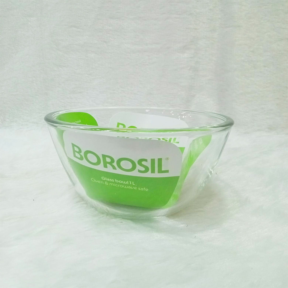 AM6206 Borosil Oven & Microwave Safe Glass Bowl - 1 Ltr