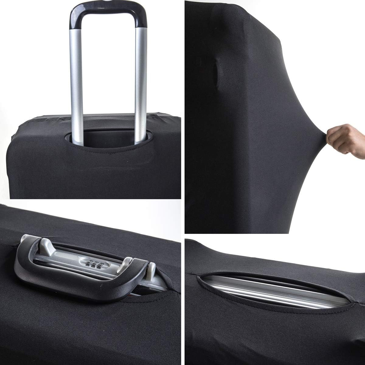 AM6336 Elastic Dustproof Luggage Cover for Travelling - L 26''-28''