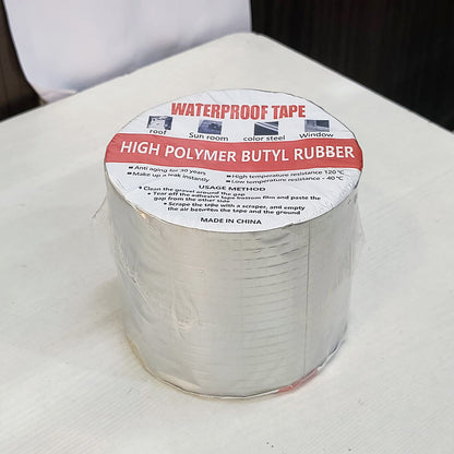 AM5582 Aluminium Self Adhesive Foil Tape (4 Inch X 5 MTR) 5 m Butyl Tape
