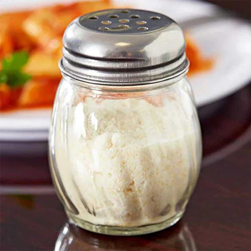 11656 Apex Oregano & Chilli Flakes Dispenser Set – 2 Pcs Plastic Spice Shaker with Stainless Steel Lid