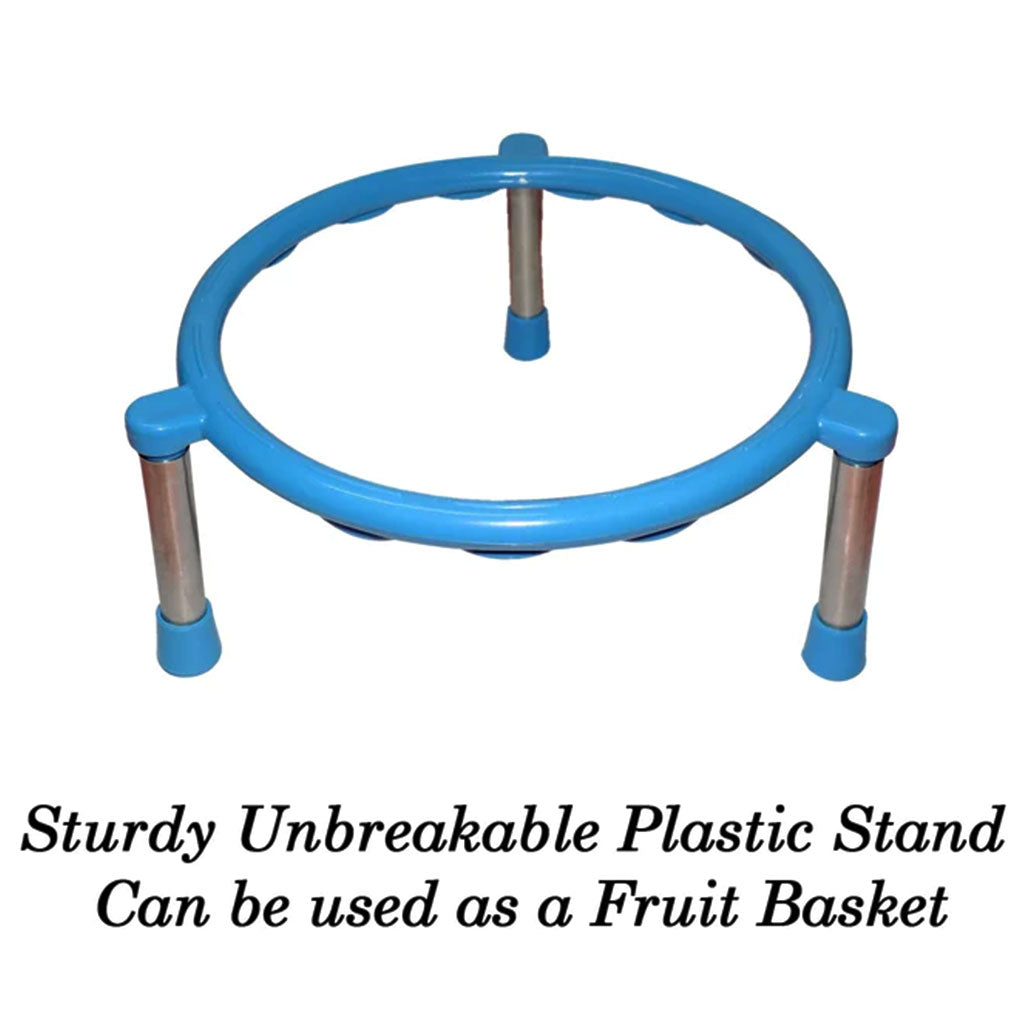 0628 Stainless Steel Single Ring Matka Stand