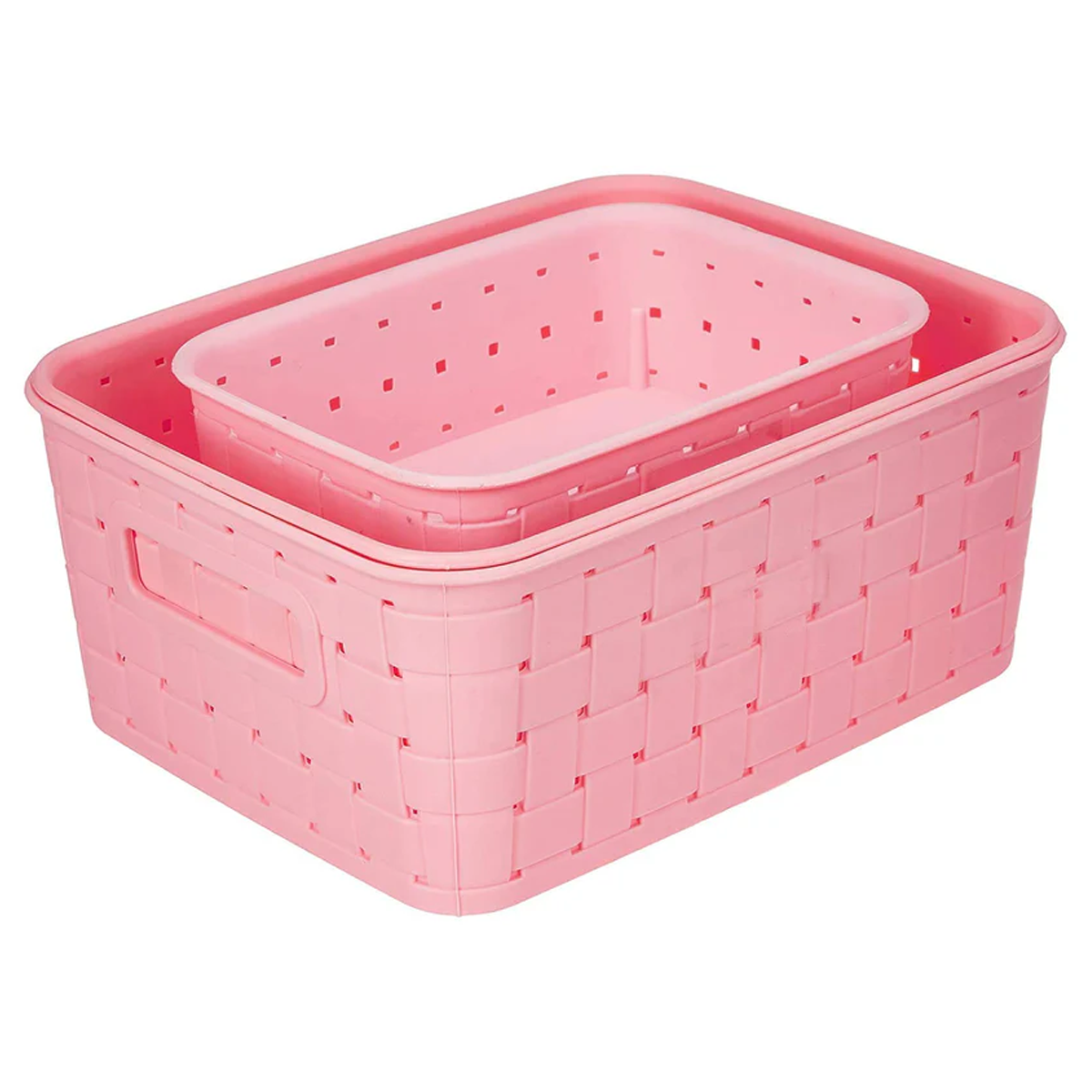 0062 Smart Baskets for Storage(Set of 3) Sky Blue