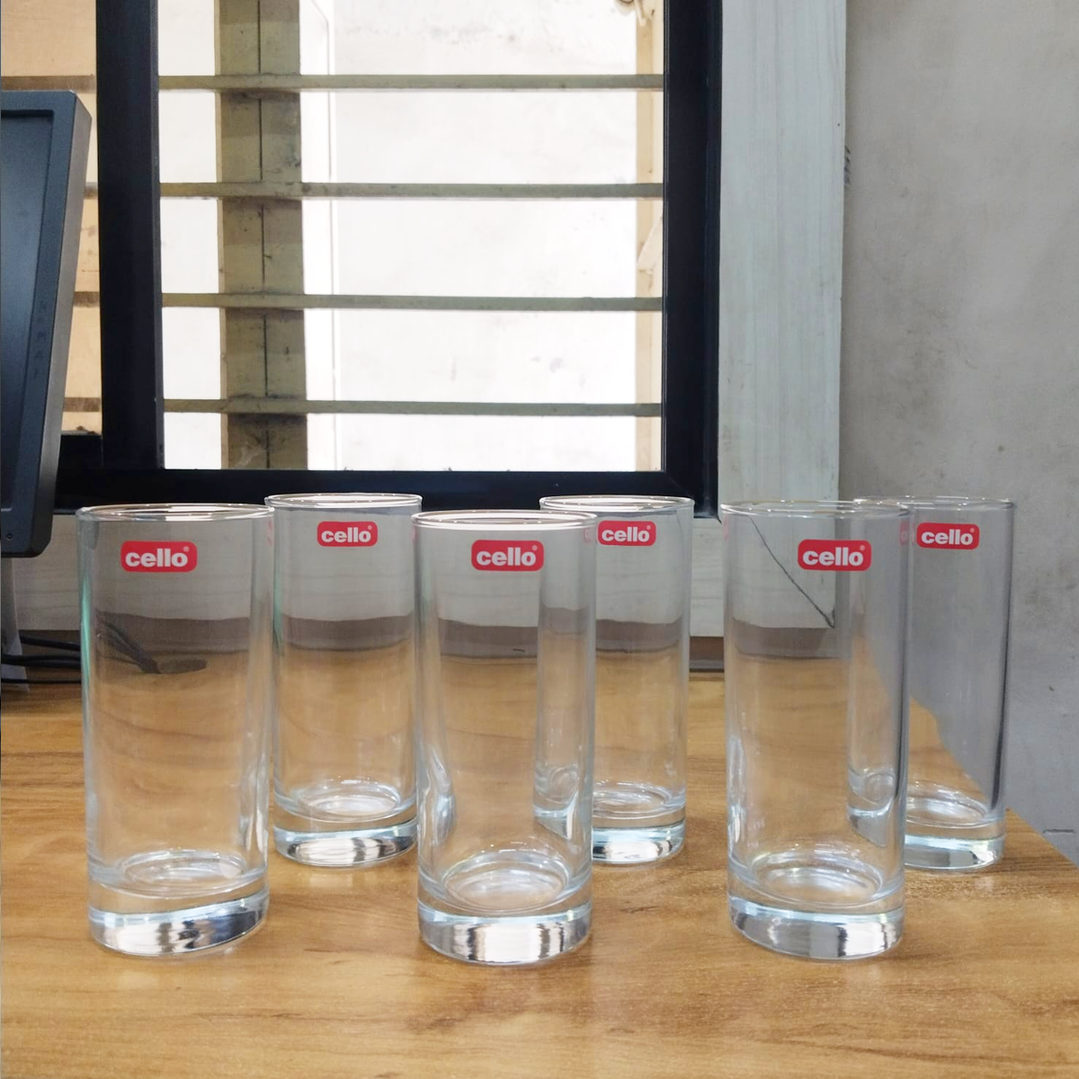 AM5693 Cello San Oasis Glass 290ml- 6pcs set