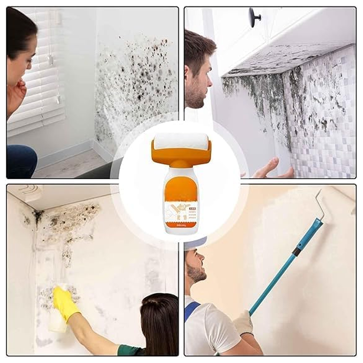 AM6862 Ashile Wall Facing Roller Paint-Traceless Wall Repair Paste(500g)