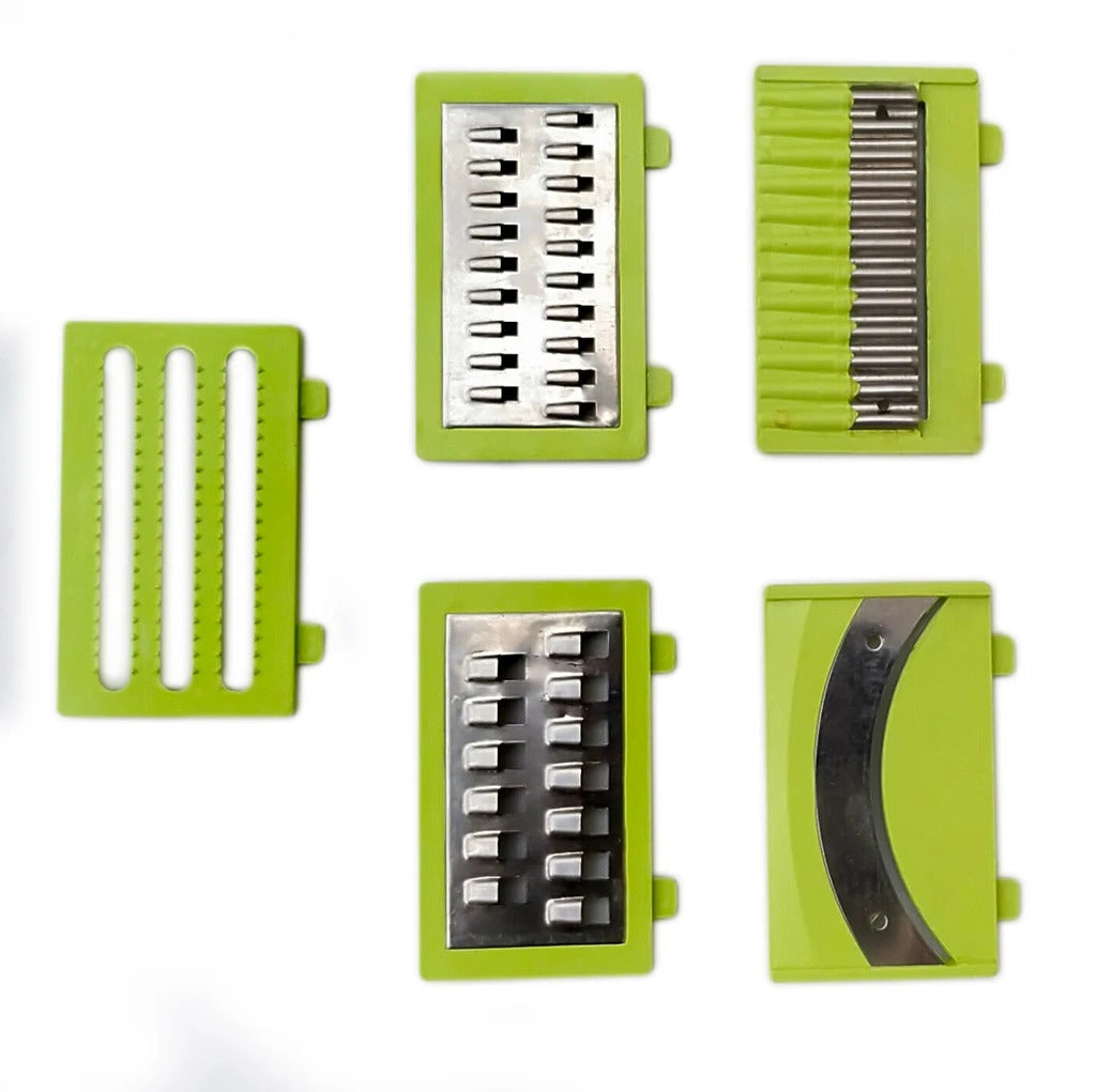 2489 Plastic 13-in-1 Manual Vegetable Grater,Chipser and Slicer