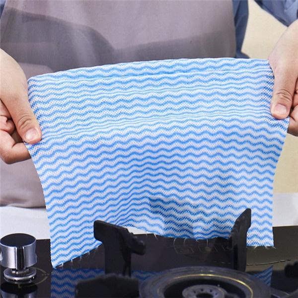 AM7758 Non Wooven Fabric Disposable Handy Wipe Cleaning Cloth Roll, Tissue Roll (1Pc)
