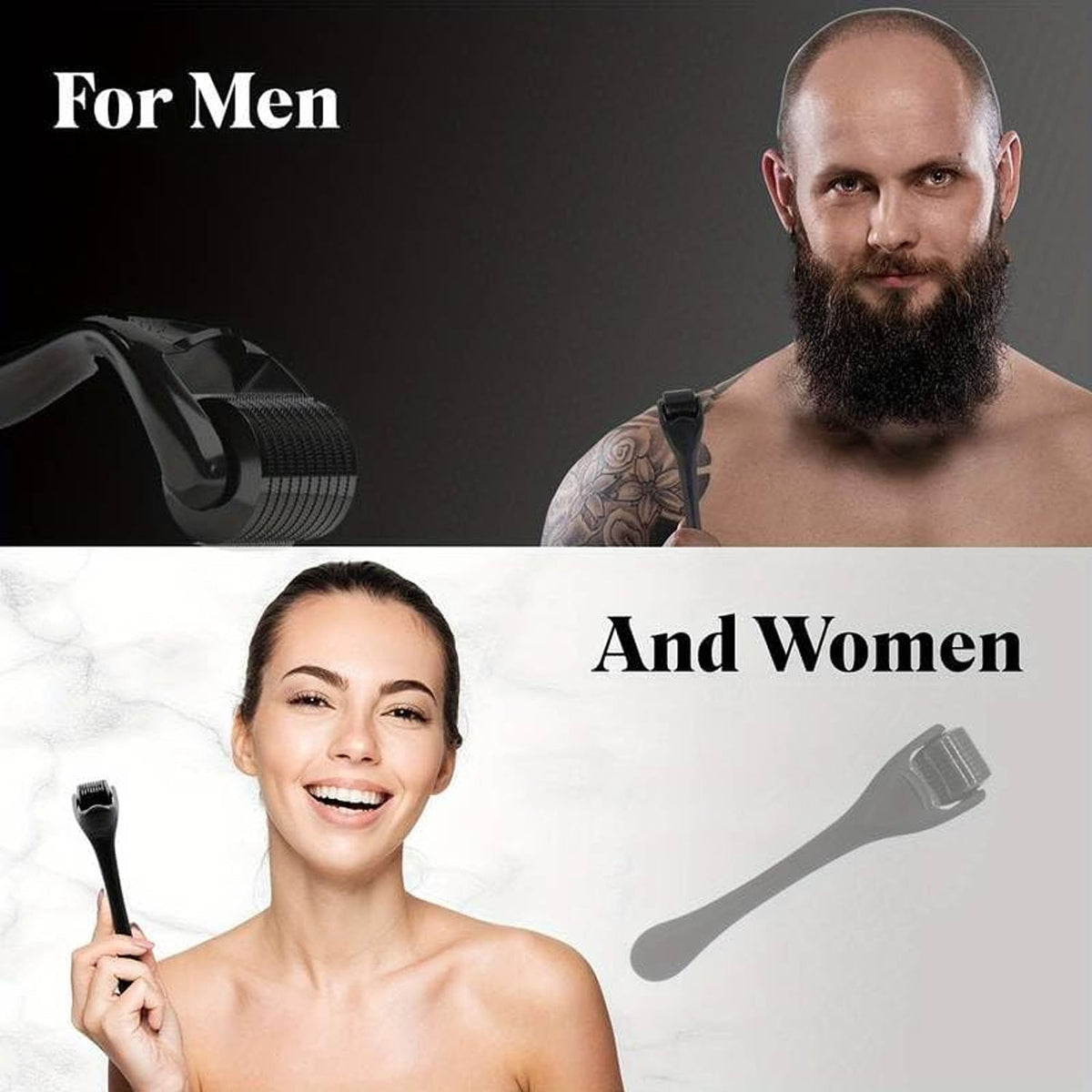 AM7189 Derma Roller For Hair Growth