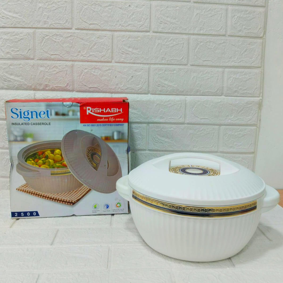 Di0266 Rishabh Signet 2500 Insulated Casserole