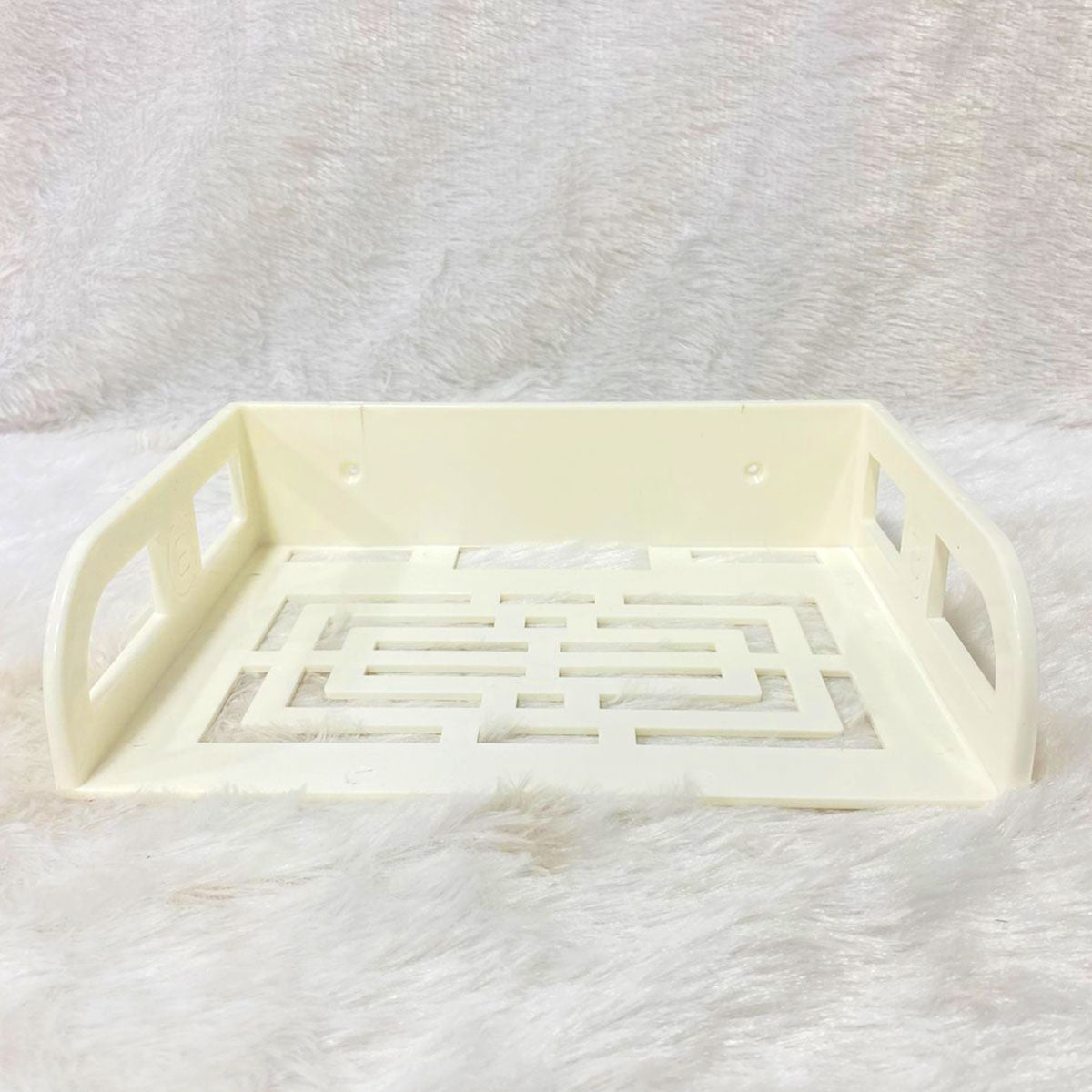 AM6210 ABS TV Setup Box Stand - White