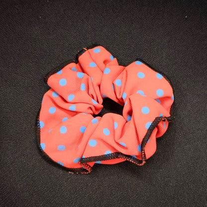 AM5869 Multidesign Printed Hair Scrunchies For women - Pack of 1