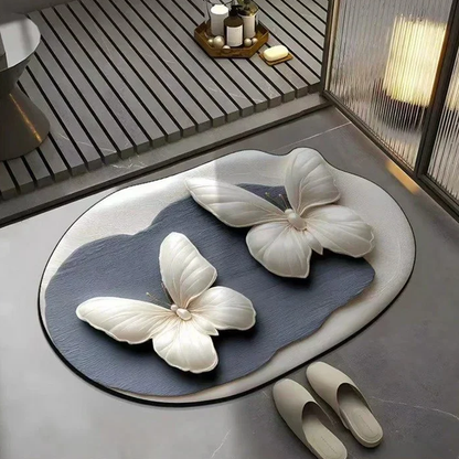 AM7110 Flower Fusion 5D Floor Mat