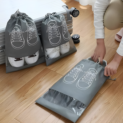 AM6715 Travel Essentials Shoe Bags for Men and Women (44x32cm) - Pack Of 3pc