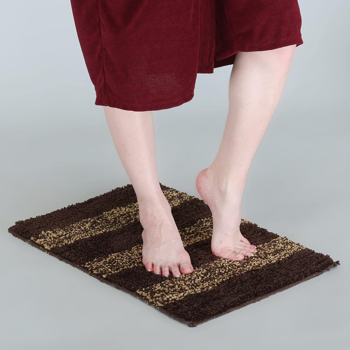 AM5854 Anti Slip Door & Bath mat for Home (HV 16x24 Inch) Multicolour