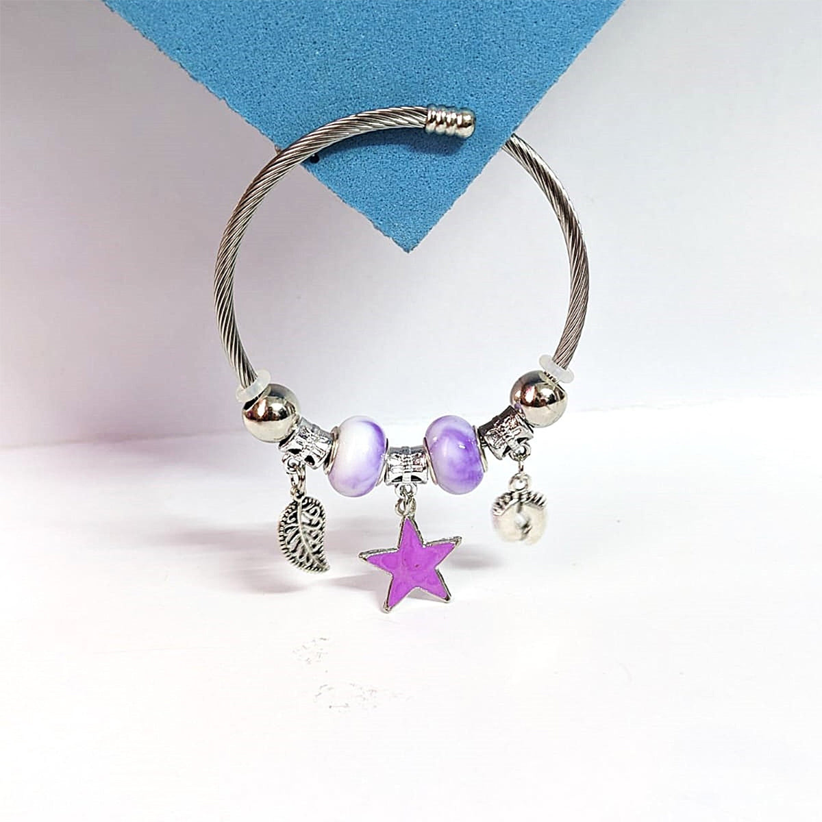 AM1121 Purple Star Enchantment Bracelet