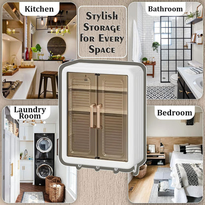 AM6489 Wall-Mounted Multipurpose Storage Cabinet - (Pack of 1)
