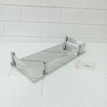 AM6058 Stainless Steel Bathroom Shelf (12x5 Inch) - Wall-Mounted Bath Accessories Holder
