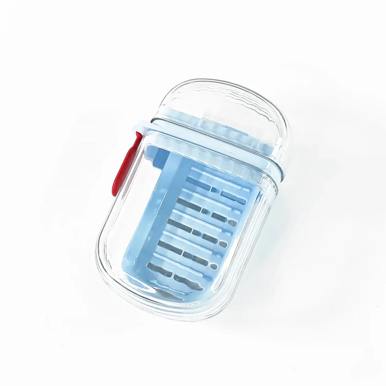 19273 Multifunctional Soap Box with Drain Tray and Lock Clip, Sabudani (1 Pc)