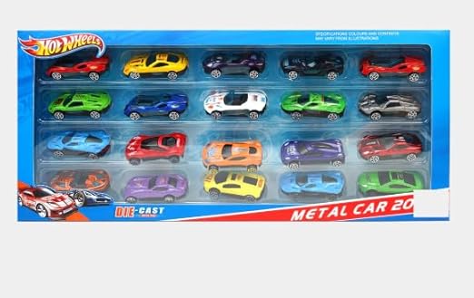 TM0235 20 Pcs Die-Cast Car Set Toy for Kids
