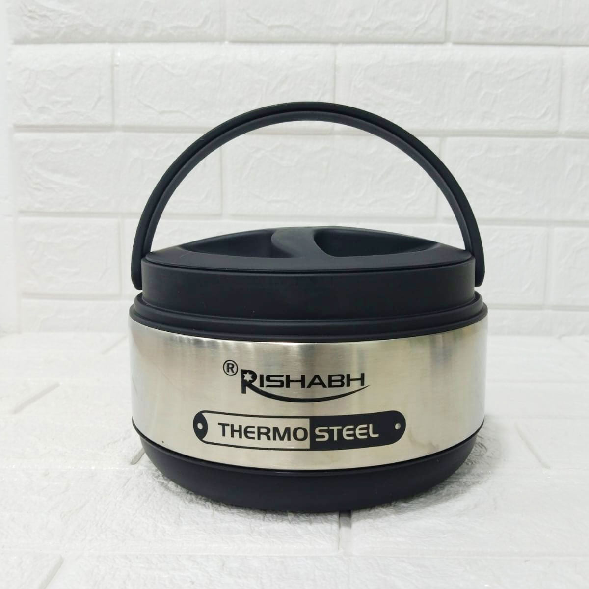 Di0177 Rishabh Classic Milor Thermo Steel casserole & Jug Gift Set - 2 pcs