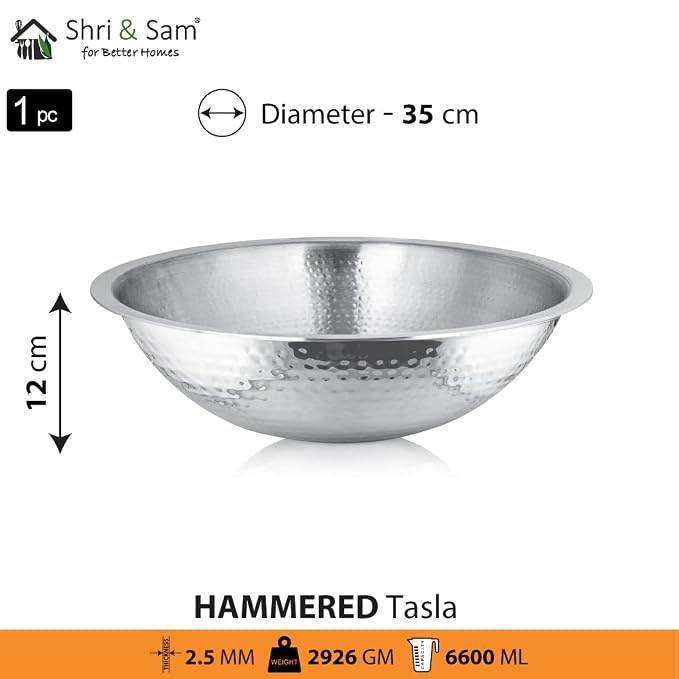 AM6812 Stainless Steel Heavy Weight Tasla, 30 cm