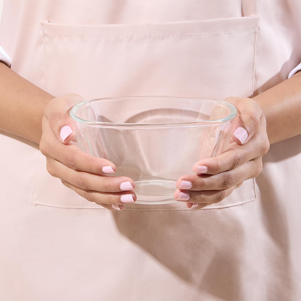 AM3688 Borosil Serving & Mixing 780 ml Square Bowl (BGFGBBWL0001)