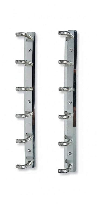 AM6853 Steel Wall Hanger 6 khunti clothing rail hanger