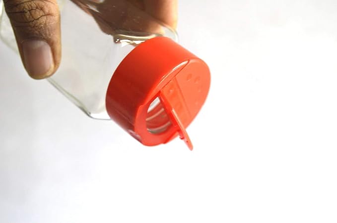 AM6912 Salt & Pepper Glass Jar Spice Holder