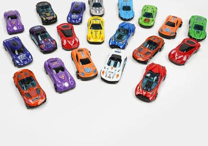 TM0235 20 Pcs Die-Cast Car Set Toy for Kids