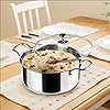 AM3913 PNB Kitchenmate Triply Cookpot with Glass Lid 24Cm