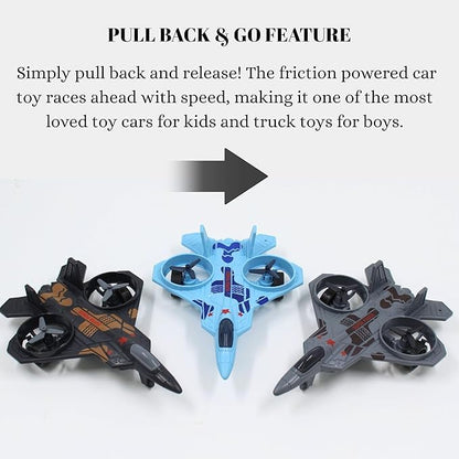 A06487 V-35 Military Fighter Jet Toy – Friction Powered Modern Warfare Plane