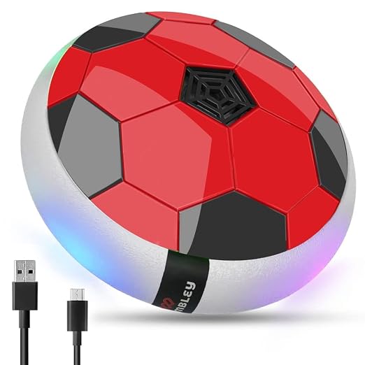 TM0236 Floating Hover Football with Colorful Flash Light Effect