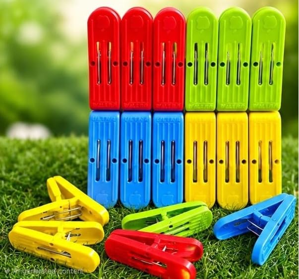 AM6892 Plastic Cloth Clips Plastic Cloth Clips 12 PCS