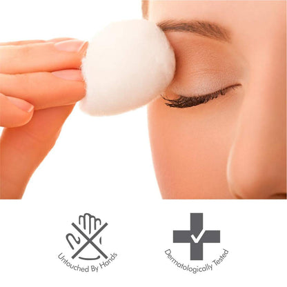 3868 Tulips White Cotton Balls 50S (Pack Of 1)