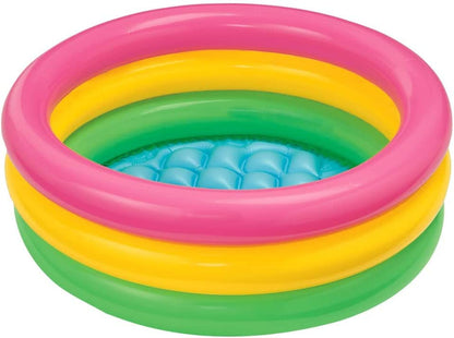 AM3969 Intex Wet Set Collection Kids Bath Tub (Multicolor) (86 x 25) Cm