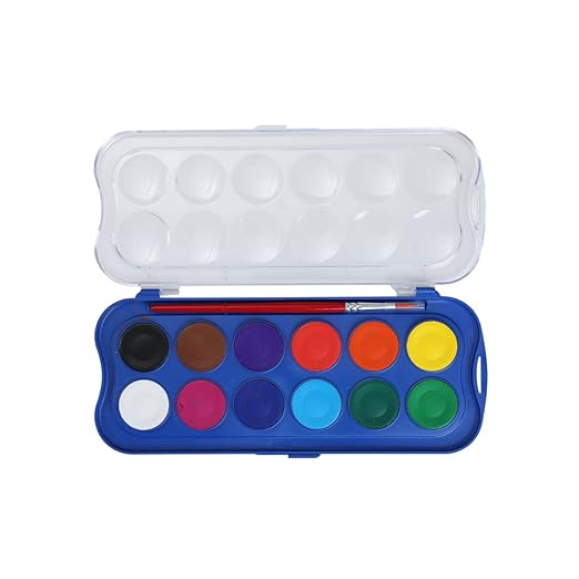 3586 Doms Aqua Colour Cakes 12 Shades