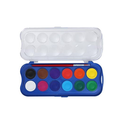 3586 Doms Aqua Colour Cakes 12 Shades