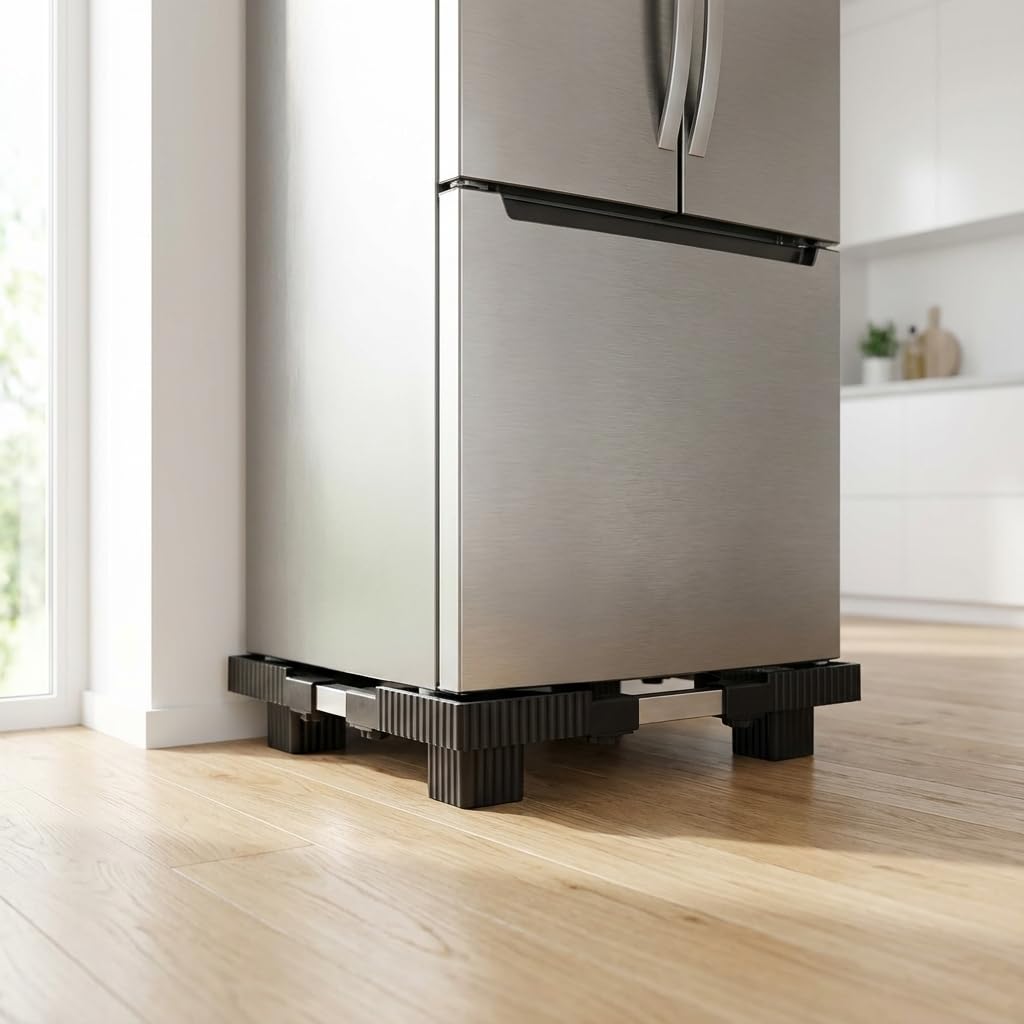 AM7267 Adjustable Multi-Functional Stand for Refrigerators and Washing Machines